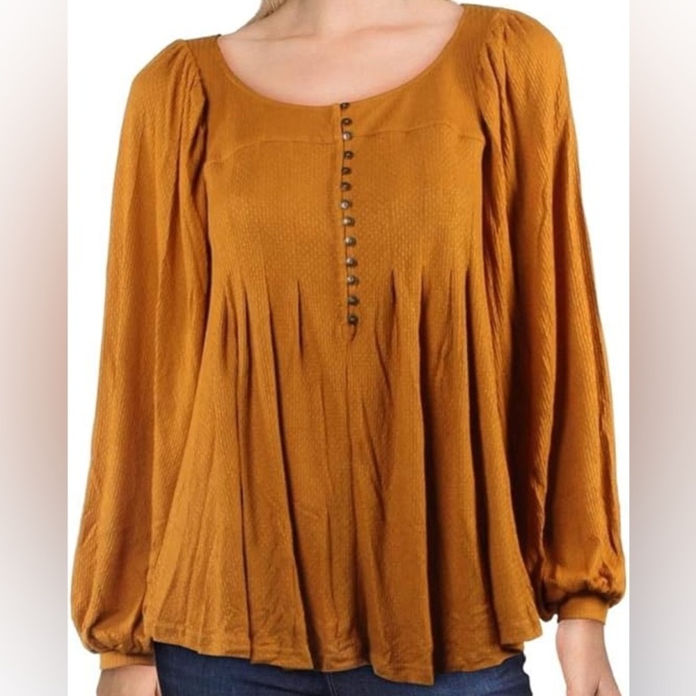 New Free People Amber Blouse